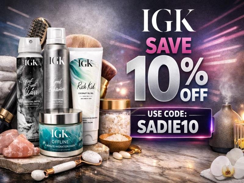 IGK Hair Products Guide. Salon Quality Shampoos Conditioners Styling Sprays And Hair Care Innovation